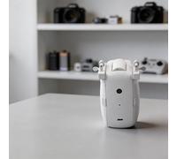 BildeeMait Ouvre-rideau automatique avec tige romaine à distance en forme de U 4000 mAh rechargeable Blanc (1 pièce TU)