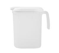 BildeeMait Pichet en plastique de 1,8 l avec couvercle pour eau, jus, lait pour récipient de rangement en polypropylène, 18 x 19 x 13 cm, 125 g