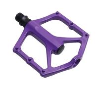BildeeMait Plateforme en alliage d'aluminium pour pédales de vélo de montagne pour vélo à double roulement, pour repose-pieds plat, 298 g, noir pour rouge pour orange, vert, violet