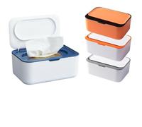 BildeeMait Porte-lingettes humides en plastique avec couvercle sécurisé, élégant distributeur de mouchoirs pour garder les lingettes humides, convient pour la maison, les voyages, le restaurant, la