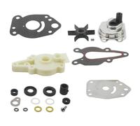 BildeeMait Pour Mariner Force 6 8 99 10 15HP pour kit de réparation de pompe à eau 46-42089A3, boîtier de turbine à débit amélioré pour moteurs hors-bord
