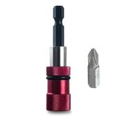 BildeeMait Réglable pour porte-embout de tournevis en acier inoxydable avec tige hexagonale de 10,2 cm