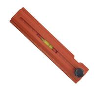 BildeeMait Règle de marquage multi-angles avec tête rotative à 360° et jauge de positionnement pour le travail du bois, avec traceur, plastique ABS, 167 x 37 mm, pour orange