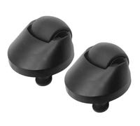 BildeeMait Roue avant de rechange pour robot D9 L40 L10s D10s pour robot Pro L300 L600 pour aspirateur, rouleau en plastique noir, accessoire de montage
