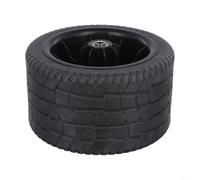 BildeeMait Roue utilitaire de rechange pour chariot de camping 20,3 cm 20 x 7,5 cm Roue silencieuse en polyuréthane avec diamètre de 190 mm et trou de 8 mm (10 cm)