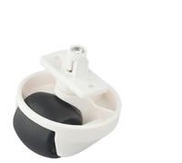 BildeeMait Roulette avant S4 S5 pour MAX S6 PURE S6 MAXV E4 S7 S70 S75, pour robot de rechange pour changement de direction d'aspirateur, noir
