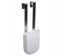 BildeeMait Support de tablette pour nettoyage de réservoir - Antirouille - Support en plastique avec crochet en acier - Compact pour tablettes - Blanc