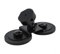 BildeeMait Support de voiture en métal pour mini parabole - Support de toit réglable - Signal optimal - Design compact pour camping-car, camping, voyages en voiture, gris