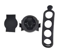 BildeeMait Support d'extension de potence de vélo pour rotation à 360° pour ordinateur GPS Bryton Wahoo, support de guidon pour 28-45 mm pour barres, noir