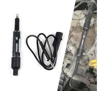 BildeeMait Testeur de bobine de diagnostic de moteur en ligne ABS + alliage d'aluminium, fenêtre de visualisation transparente, clip de mise à la terre manchon antirouille