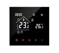 BildeeMait Thermostat intelligent pour chauffage de l'eau, contrôleur programmable WiFi avec horaire hebdomadaire, compatible avec assistant vocal, AC 230 V, pour noir