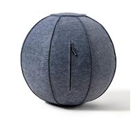 BILDER - Coque pour Balle Pilates et Fitness en Feutre de Laine, étui Fitball avec Fermeture éclair, protège Contre Les Rayures Sale, Accessoires pour Outils de Gymnastique Maison et entraînement