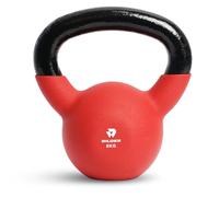 BILDER - Kettlebell 6 kg avec poignée ergonomique et antidérapante, poids en fonte avec revêtement en néoprène, idéal pour l'exercice et l'entraînement de force cardio et fonctionnel, outils de gym à