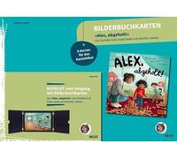 Bilderbuchkarten 'Alex, abgeholt!' von Danielle Graf und Katja Seide: 8 Karten für das Kamishibai mit Booklet