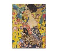 Bilderdepot24 Poster Gustav Klimt Dame avec éventails 60 x 80 cm environ A1 - Vieux maître Image sans cadre