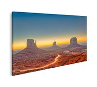 bilderfelix Tableau sur toile Monument Valley Arizona USA crépuscule - Toile 100x57 cm