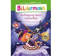 Bildermaus - Aufregung beim Hexenfest Mit Bildern lesen lernen - Ideal für die Vorschule und Leseanfänger ab 5 Jahren - Mit Leselernschrift ABeZeh - Eva Hierteis - Loewe Verlag - ebook (ePub) - Livre