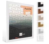Bildershop-24 Cadre à puzzle/photo Valencia 49X68cm Blanc (mat) pour 500-1000 Pièces