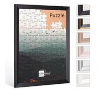 Bildershop-24 Cadre á puzzle PRIO 50x70cm Noir (mat) pour 500-1000 Pièces