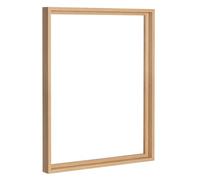 Bildershop-24 Cadre Creux Lamia pour châssis et Toiles XXL à Monter soi-même 45x100cm Chêne Naturel (décor)
