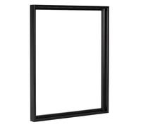 Bildershop-24 Cadre Creux Lamia pour châssis et Toiles XXL à Monter soi-même 50x80cm Noir (Mat)