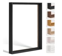 Bildershop-24 Cadre d'ombre Frisco 40x50cm Noir (Mat)