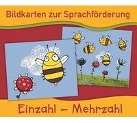 Bildkarten zur Sprachförderung: Einzahl - Mehrzahl