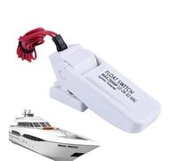 Bilge Pump Float, Boat Float Switch, Automatic Float Button, Waterproof Bilge Switch, Marine Bilge Floats Switch for 12v Systems, Waterproof Automatic Pump Button, Compact and Efficient Design