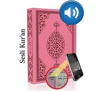 Bilgisayar Hatli Kuran-i Kerim: Pembe Kapak - Rahle Boy - Ciltli