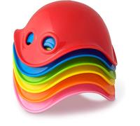 Bilibo Drôle de Coquille en Boîte Couleurs Assortis, Set de 6, 12 x 12 x 7 cm