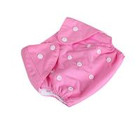 BILIKEYU Sous-vêtement d'entraînement pour nouveau-né - En coton - Boutons cachés - Coupe ample - Pour garçons et filles (rose, taille unique)