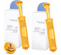 Bilinavy Spa AG+ Bâtons minéraux pour Jacuzzi, Cartouche minérale à ions Argent, Dure 4 Mois de friandises (2, Jaune)