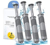Bilinavy Spa Ag+ Lot de 4 bâtonnets minéraux pour jacuzzi, cartouche minérale à ions argent, dure 4 mois de friandises (gris)