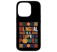 Bilingue est Une Superpuissance - Mois du Patrimoine hispanique Coque pour iPhone 14 Pro