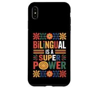 Bilingue est Une Superpuissance - Mois du Patrimoine hispanique Coque pour iPhone XS Max