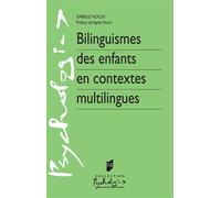 Bilinguismes des enfants en contextes multilingues - Isabelle Nocus - Presses Universitaires Rennes - broché - Essai