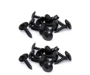 BIlinli 20 Pcs/lot Couvercle de Moteur Universel sous Plateau de Roue Passage de Roue Torx vis Clips de Fixation