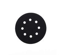 BIlinli 5 Pouces (125 mm) 8 Trous Tampon d'interface de Protection de Surface Ultra-Mince pour tampons de ponçage et disques à poncer à Boucles et Crochets Porte-Disque à poncer Mince en éponge