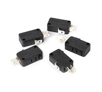 BIlinli 5Pcs 16A 250VAC 0.3A 250VAC Commutateurs Srew Connector Actuator Limit Micro Switch