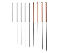 BIlinli 9pcs / Set en Acier Inoxydable buse en métal nettoyant Aiguille de Nettoyage Foret 0.2mm 0.25mm 0.3mm 0.35mm 0.4mm 0.5mm 0.6mm 0.8mm 1mm diamètre pour Accessoires de pièces d'imprimante 3D