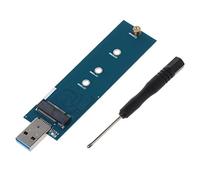 BIlinli Adaptateur M.2 vers USB B Key M.2 SSD Adaptateur USB 3.0 vers 2280 M2 NGFF SSD Drive Adapter Convertisseur SSD Reader Card