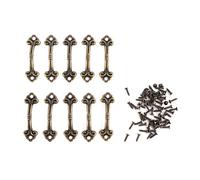 BIlinli Alliage de Zinc poignée Antique tiroir Petite poignée boîte à Bijoux poignée boîte Cadeau Emballage Accessoires Mini poignée
