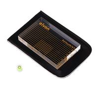 BIlinli Azimuth Ruler LP Tourne-Disque Vinyle Mesure Phono Bras de Bras VTA/Cartouche Règle Azimuth w Bag Règle Horizontale Outil de Rapporteur