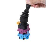 BIlinli HKD-FW24 4NO Bouton de réinitialisation du Joystick monolever à 4 Positions