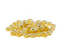 BIlinli Les Anneaux 7.5mm d'identification de ferrite toroïdal de Noyau de Puissance de Fer de 50 pcs/Ensemble T50-26 de Fer pour des inducteurs