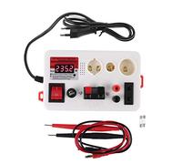 BIlinli Testeur de Puissance de Tension de la boîte à lumière de Test Rapide de LED pour E27 B22 E14 Ampoule avec avertisseur sonore