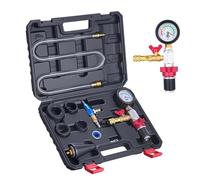 BILITOOLS Kit Remplissage Liquide de Refroidissement sous Vide 10 pcs | purgeur circuit refroidissement avec adaptateurs, outil universel pour remplissage et purge