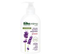 Bilka Collection Lotion nettoyante intime à l'eau de lavande bio et à l'extrait d'aloe vera, rafraîchissante, unisexe, pour l'hygiène quotidienne, sans paraben, sans SLS, 200 ml.