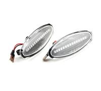 BILKAR clignotants voiture Compatible Avec Jaguar Pour S-Type XK8 XJ X350 1996-2003 2004 2005 2006 2007 Feu De Position Latéral Dynamique De Voiture, Clignotant, Style De Voiture (Color : 1)