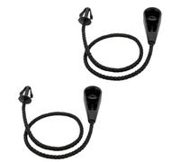 BILKAR Cordes tablettes à Colis Compatible avec Clio OE : 7701045160 7701062123 Cordon De Fixation pour Plage Arrière De Voiture Cordons pour Plage Arrière De Coffre Sangle De Ficelle